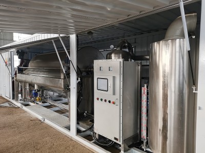 GF typu předběžný otočný buben vakuový filtr