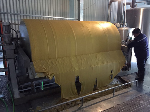 Vakuový bubnový filtr Vakuový bubnový filtr