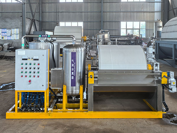 Vakuový filtrační bubnový filtr