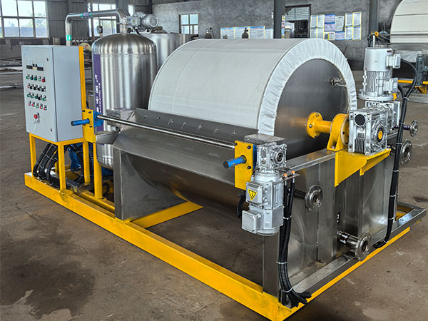 Vakuový filtrační bubnový filtr