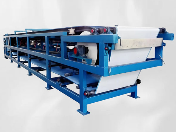 Mobilní vakuový pásový filtr