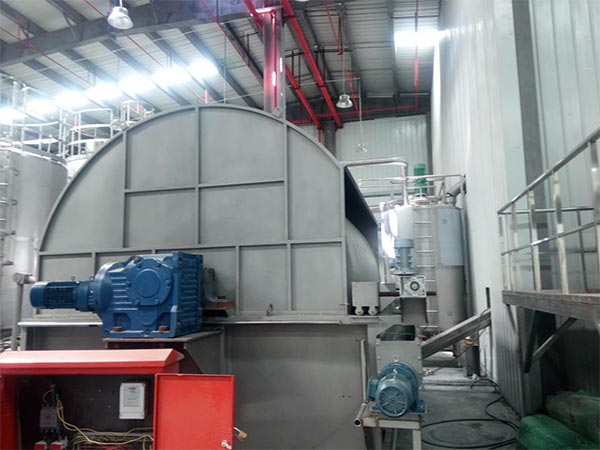 Precoat výboj rotační vakuový bubnový filtr
